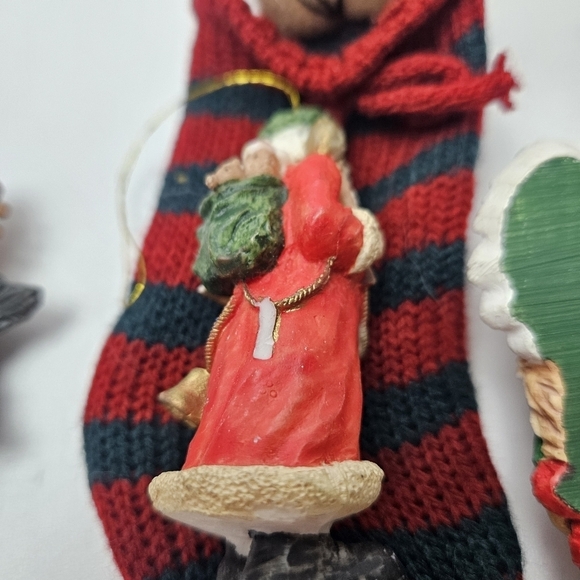 Vintage Christmas Ornaments lot of 9 - Picture 9 of 9